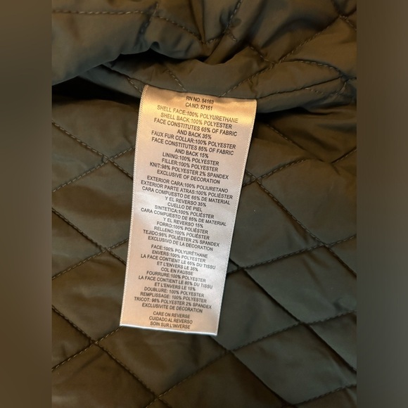 NWT Levi’s Leather Sherpa Bomber Jacket - Picture 8 of 9